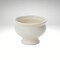 White Ceramic Compote Bowl – Pedestal Vase for Flowers-55216-00